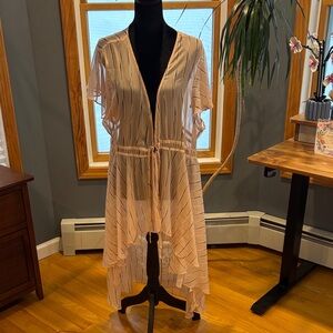 Primark Sheer Peach Cardigan